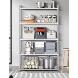 주방 베란다 다용도실 조립 900 5단 스텐선반 세탁실 튼튼한 짐보관 창고랙