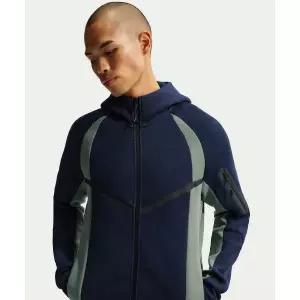 [국내매장판] 나이키 테크 풀집 플리스 윈드러너 자켓 재킷 M - 옵시디언:클레이 그린:블랙 IF1326-437 197