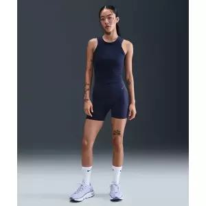 [국내매장판] 나이키 젠비 젠틀 서포트 하이웨이스트 5인치 바이커 쇼츠 W - 미드나이트 네이비:블랙 FN315