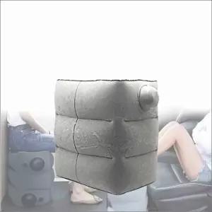 에어발쿠션 차량용발받침대 기내용발쿠션 휴대용풋레스트 기내용발쿠션