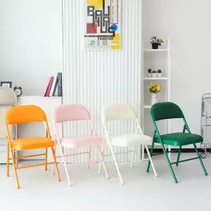 코모 인테리어 디자인 모던 접이식 철제 카페 식탁의자