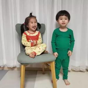 [콩심팥심]식탁의자 리폼 천갈이 커버 민트그린