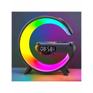 블루투스 무선 충전기 알람시계 디지털시계표기 고속 휴대폰