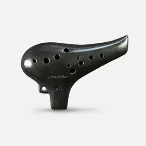 오카리나 OCA2-2 Alto-C 도자기 검정 오카리나ac/악기오카리나/음악교구/음악준비물/도자기오카리나/연주용