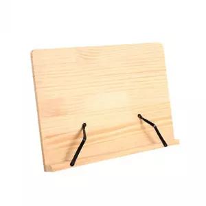 각도조절 가능한 나무 독서받침대 접이식 학생용 휴대용 북스탠드 7단