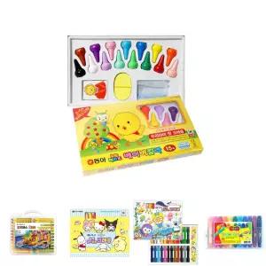 동아 노랑병아리 베이비칼라 15색/유아크레파스/아기크레파스/교육용크레용/그림크레용/그림크레파스/
