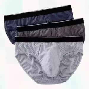 [라일리의류] Rly 팬티 원단 남자 삼각 시원한 쿨팬티 남성브리프  44674897)