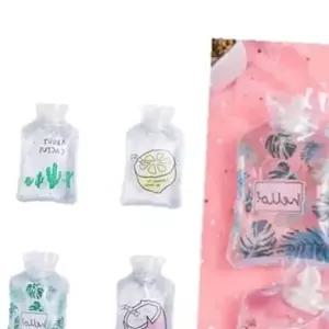 쌍문상회 물난로 휴대용 미니 보온 물주머니 3p 투명 물주입 겨울