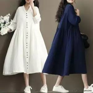 이쁘다요 신상 롱 원피스 쉬폰 봄 블라우스 니트 WFLMELW