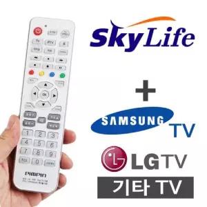 다와 TV셋톱박스 만능리모컨 스카이라이프/전기/리모컨/간편/만능/티비/다용도/전자/기기/TV/에어컨/통합