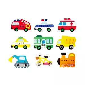 h50 펠트 찍찍이 교육자료(모형) 육상교통/돌봄교실만들기/환경판/역할/교육/유치원/교구/꾸미기/구성