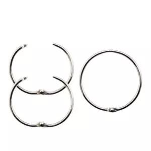 카드링 실버링 원형 68mm 루즈링 클릭링 셀프용 금속 링 카드링 쇠링 와이어