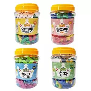 솔로몬 자석글자모음 한글 영어 숫자)학습 자석