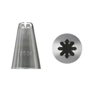 생크림 베이킹 깍지 853번 별모양 8발 케이크 장식용 베이킹 생크림팁