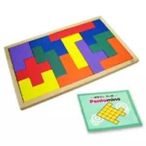 (러닝스텝) 원목 펜토미노 베이직 (소책자포함) (예약발송 3월중 출고 예정)