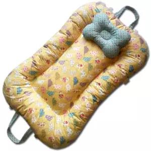 뽀송뽀송 땅콩침대 보트침대 버드플라워 베개포함