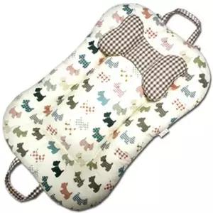 뽀송뽀송 땅콩침대 보트침대 테리어 베이지 베개포함