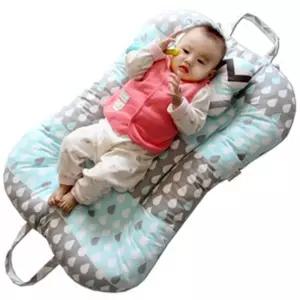 뽀송뽀송 땅콩침대 보트침대북유럽미스티블루베개포함