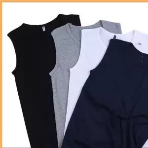 슬레진져 후렌치 나시 면100%