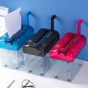 히든템 가정용 종이 문서 파쇄기 세절기 세단기 A6