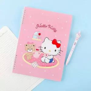 [에이치플러스몰]WL 산리오 헬로키티 B5 2단 스프링노트