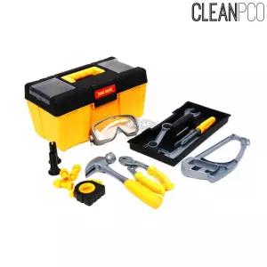 h30 레드박스 New 공구놀이박스 18종 옐로우(65010)/목공/어린이/직업/재미있는/역할/DIY/종합/도구/장난감