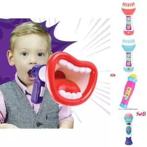 재미있는 음성변조 빅마우스 퍼니마이크 (색상랜덤)/마이크놀이/마이크완구/발달완구/선물용마이크/아기