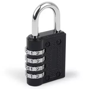 4단 다이얼 자물쇠 비밀번호 잠금장치 보조키/서랍/책상/창고/비밀/번호/다용도/여행/가방/고리/보안/용품