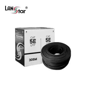 Cat.5E UTP 305M 케이블 Black 색상 LSC002/연결/노트북/인터넷/LAN/포트/컴퓨터/젠더/연장/게임용/공유기