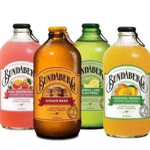 핑크자몽 진저비어 12병 망고 레몬라임 분다버그375ml