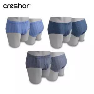 크레샤르 니트 맥시 남자 삼각 팬티 204 3종세트 남자 남자팬티 남성드로즈