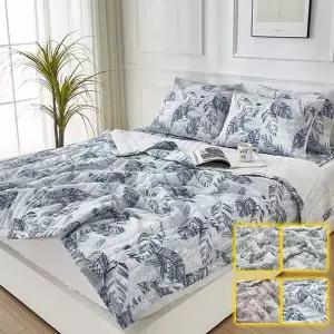 [콩심팥심]더크린 폴스 리플 누빔이불 Q 4컬러