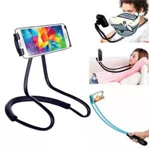 당출 큐 스마트폰 거치대 목걸이형 넥홀더 휴대폰 거치를