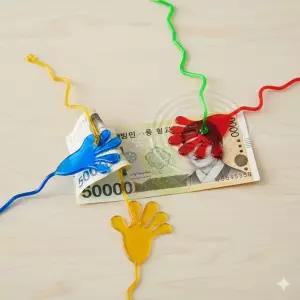 굿딜  자광 왕 손바닥 찐득이1p 늘어나는 끈끈이손 재미있는 말랑이 쭉쭉눌어나서 찰싹 붙이기 잡아오기 왕