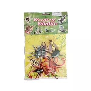 8p 곤충 세트/키트/관찰/도구/교구/모형/완구/만들기/키우기/자연/사육/과학/수업/탐험/발굴/학습/벌레