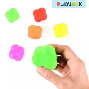 PV 리액션볼 7cm 5개세트/키드짐/리엑티브/찐득이/찐득볼/글로스볼/끈끈이볼/말랑이/모찌/당근/평발/운동