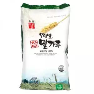 농협 우리밀 참밀가루 3kg