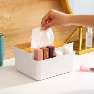 간단 수납 티슈케이스/거실/두루마리/케이스/소품/정리/화장품/휴지/티슈/곽/인테리어/집들이/선물/화장지