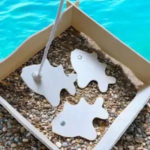 자석 낚시 놀이/조카/바다/동물/물고기/창의력/소근육/낚시터/여름/뜰채/물고기모형/완구/게임/보드/생물