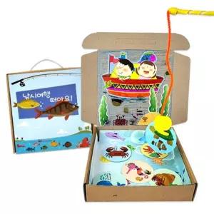 낚시 놀이 가방 만들기/어린이/물고기/아기/유아/피쉬/게임/장난감/잡기/모형/아쿠아/낚시대/수영장/자석