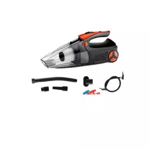 컴프레셔 기능을 갖춘 강력 흡입 LED 차량용 청소기/가벼운/핸드/소형/좁은/틈새/내부/간편/청소/휴대용