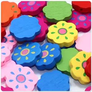 나무비즈 (태양꽃)/공작/만들기/취미/아동/파스텔/놀이/어린/공장/공예/완구/미술/비즈/세트/컬러/대용량