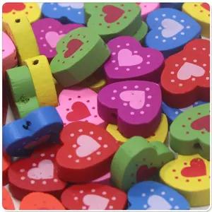 나무비즈 (투하트)/파스텔/놀이/어린/공장/공예/완구/미술/비즈/세트/컬러/대용량/공작/만들기/취미/아동