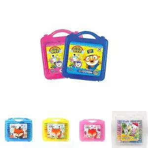 뽀로로크레파스(24색)/크레파스/사무/문구/팬시/어린이집/유치원/유아/크레용/페인트스틱/드로잉/컬러링