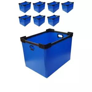 물건을 꺼내고 넣기 쉬운 단프라 박스 대형 X 8개입/틈새/상자/소품/보관/정리/캠핑/인테리어/선반/공간