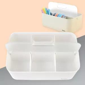 리템 홈카페 정리함 티백보관함 다용도 6칸 보관함/공간/박스/수납/바스켓/멀티/이동/틈새/상자/소품/보관