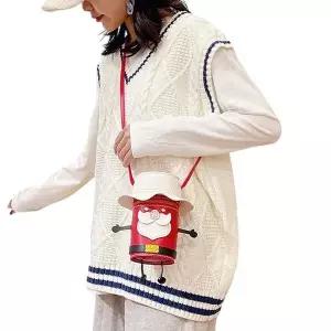 가죽 미니백 DIY 산타백 만들기 가방 수제