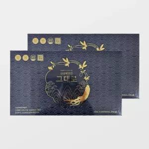 천년정성 산삼배양근 그대로 30병 X 2박스