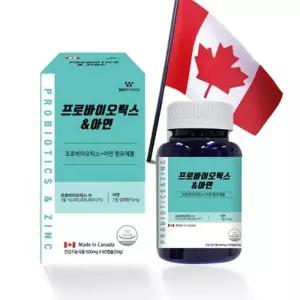 웨이팜 프로바이오틱스 아연 60캡슐