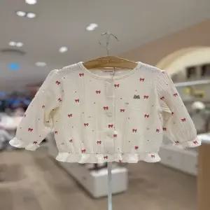 [M밍크뮤D] 26SS (CR)아미엘뮤리본가디건 봄여름초가을 (3617003102) 출산준비물/신생아선물/배내수트/배내